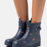 femmes bottes en caoutchouc bleu foncé 006BT2273 Anna Field