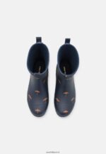 femmes bottes en caoutchouc bleu foncé 006BT2273 Anna Field - Image 6
