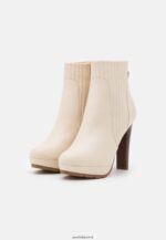 femmes bottines à plateforme blanc cassé 006BT2058 Anna Field - Image 3