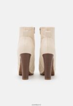 femmes bottines à plateforme blanc cassé 006BT2058 Anna Field - Image 4