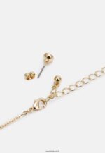 femmes boucles d'oreilles serties dorées 006BT2656 Anna Field - Image 2