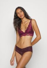 femmes Bustier bralette 3pp noir/beige/rouge foncé 006BT936 Anna Field