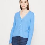 femmes cardigan bleu 006BT829 Anna Field