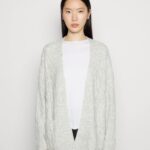 femmes cardigan gris chiné 006BT821 Anna Field