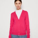 femmes cardigan rose 006BT826 Anna Field