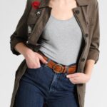 femmes ceinture cognac 006BT2745 Anna Field