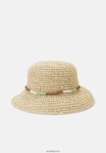 femmes chapeau beige/vert 006BT2722 Anna Field