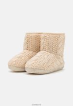 femmes chaussons en fil métallisé doré 006BT2277 Anna Field - Image 3