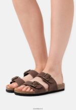 femmes chaussons marron foncé 006BT1876 Anna Field