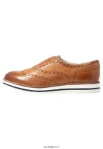 femmes chaussures à lacets casual en cuir cognac 006BT1849 Anna Field - Image 2