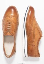 femmes chaussures à lacets casual en cuir cognac 006BT1849 Anna Field - Image 4