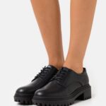 femmes chaussures à lacets confort noir 006BT1856 Anna Field