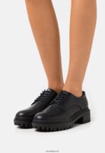 femmes chaussures à lacets confort noir 006BT1856 Anna Field