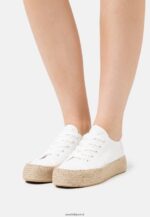 femmes chaussures à lacets décontractées blanches 006BT1845 Anna Field