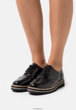 femmes chaussures à lacets noires 006BT1848 Anna Field