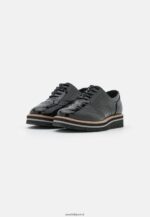 femmes chaussures à lacets noires 006BT1848 Anna Field - Image 3