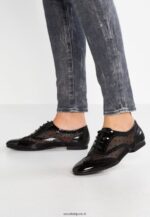 femmes chaussures à lacets noires 006BT1853 Anna Field
