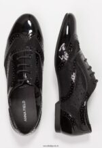 femmes chaussures à lacets noires 006BT1853 Anna Field - Image 4