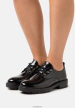 femmes chaussures à lacets noires 006BT1855 Anna Field