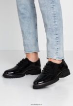 femmes chaussures à lacets noires 006BT1857 Anna Field