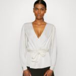 femmes chemisier blanc cassé 006BT685 Anna Field