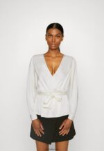 femmes chemisier blanc cassé 006BT685 Anna Field