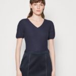 femmes chemisier bleu foncé 006BT356 Anna Field