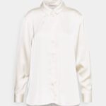 femmes chemisier boutonné beige 006BT676 Anna Field