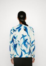 femmes chemisier boutonné blanc, bleu 006BT679 Anna Field - Image 3