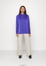 femmes chemisier boutonné bleu foncé 006BT674 Anna Field - Image 2
