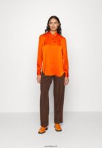 femmes chemisier boutonné orange 006BT669 Anna Field - Image 2