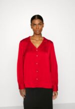 femmes chemisier boutonné rouge 006BT678 Anna Field