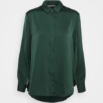 femmes chemisier boutonné vert 006BT670 Anna Field