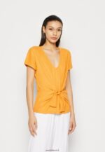 femmes chemisier jaune foncé 006BT267 Anna Field