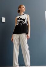 femmes chemisier noir/blanc 006BT504 Anna Field - Image 2