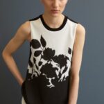 femmes chemisier noir/blanc 006BT504 Anna Field