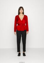 femmes chemisier rouge 006BT682 Anna Field - Image 2