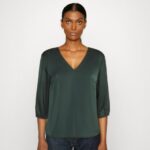 femmes chemisier vert foncé 006BT696 Anna Field