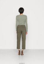 femmes chino vert foncé 006BT599 Anna Field - Image 3