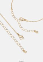 femmes collier serti doré 006BT2654 Anna Field - Image 2