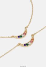 femmes collier serti doré 006BT2654 Anna Field - Image 3