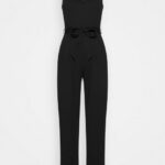 femmes combinaison noire 006BT864 Anna Field