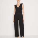 femmes combinaison noire 006BT874 Anna Field