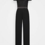 femmes combinaison noire 006BT881 Anna Field