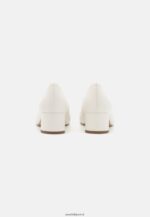 femmes cuir confort talons classiques blanc 006BT1651 Anna Field - Image 4