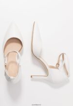 femmes cuir escarpins talons hauts blanc 006BT1693 Anna Field - Image 4