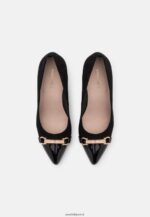 femmes cuir mia talons hauts noir 006BT1776 Anna Field - Image 5