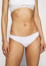 femmes Culotte brésilienne coton et dentelle 7pp rose/blanc/noir 006BT953 Anna Field - Image 2