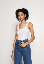 femmes débardeur basique 3er pack top noir blanc mottl 006BT434 Anna Field - Image 3