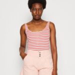femmes dessus blanc/rouge 006BT418 Anna Field